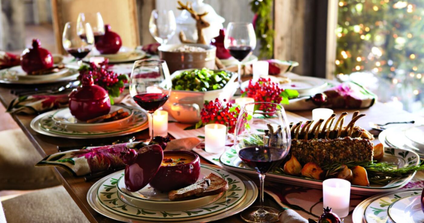 festive table